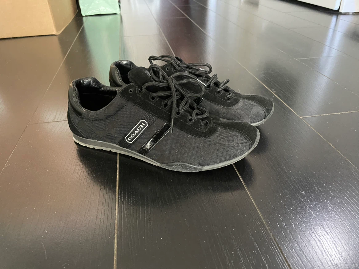 Coach Black Signature Sneakers