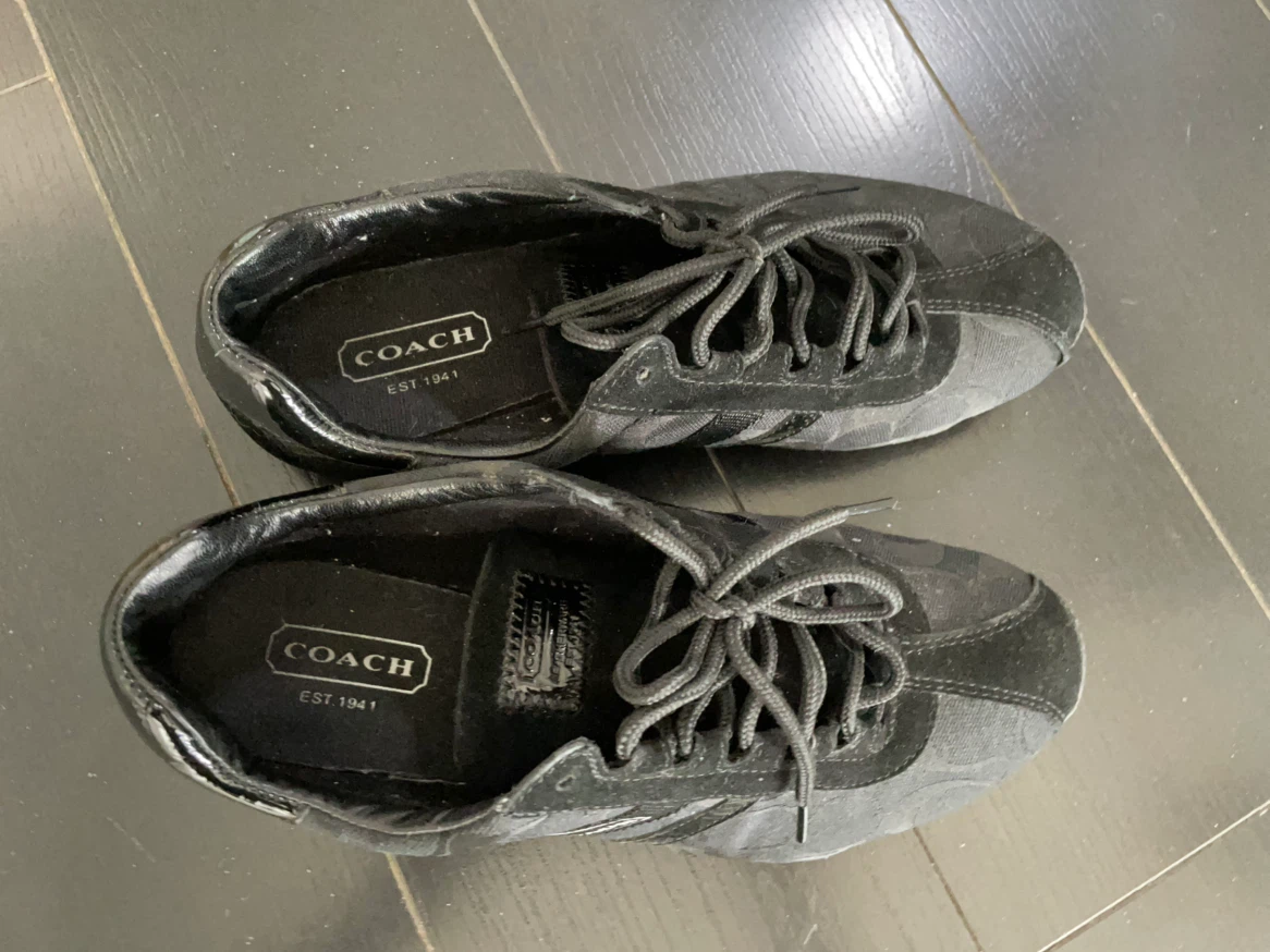 Coach Black Signature Sneakers - photo 2