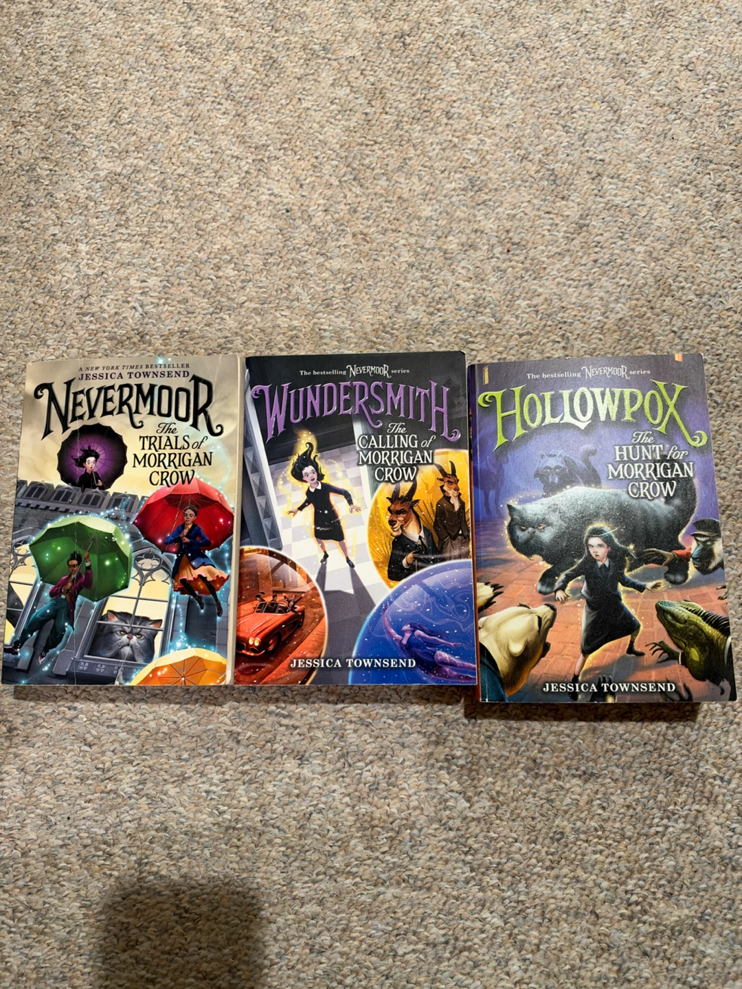 Nevermoor Series by Jessica Townsend (3 Books)