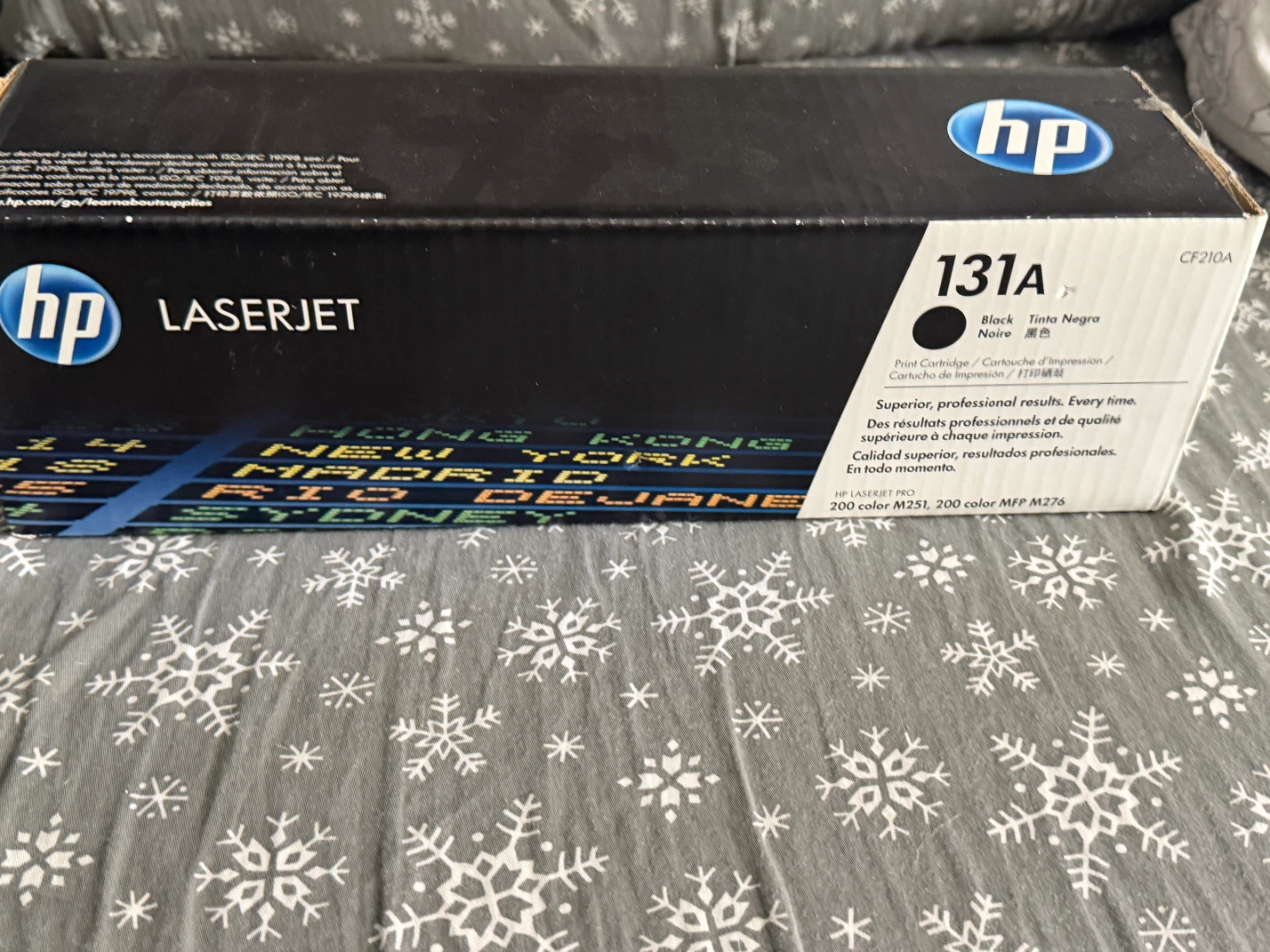 HP 131A Black LaserJet Toner Cartridge