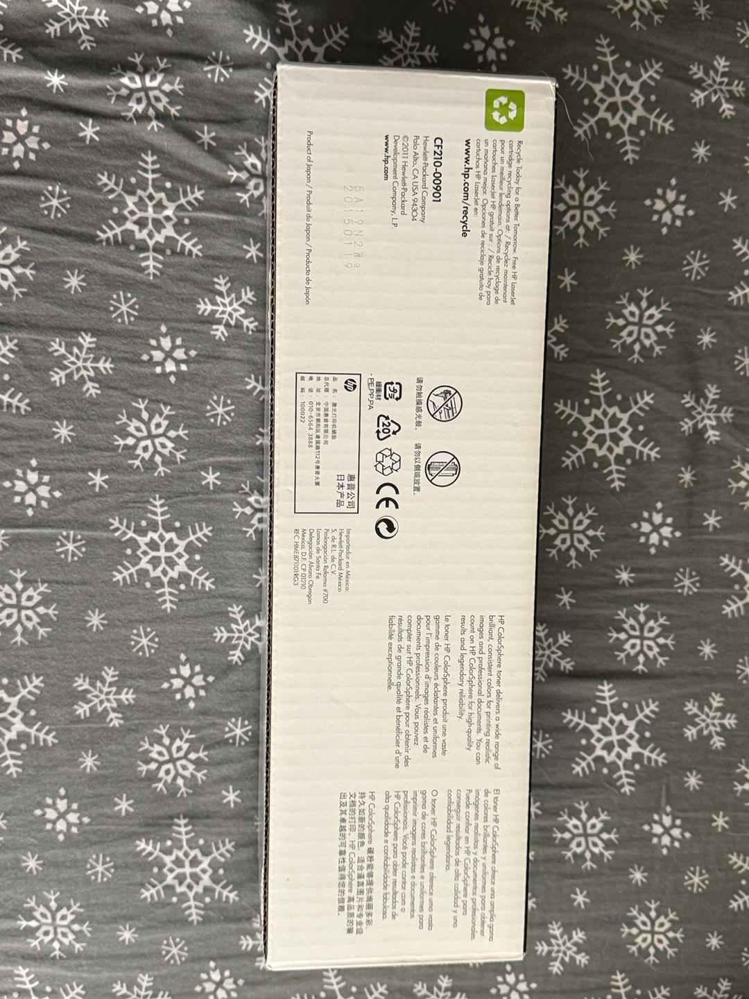 HP 131A Black LaserJet Toner Cartridge - photo 3