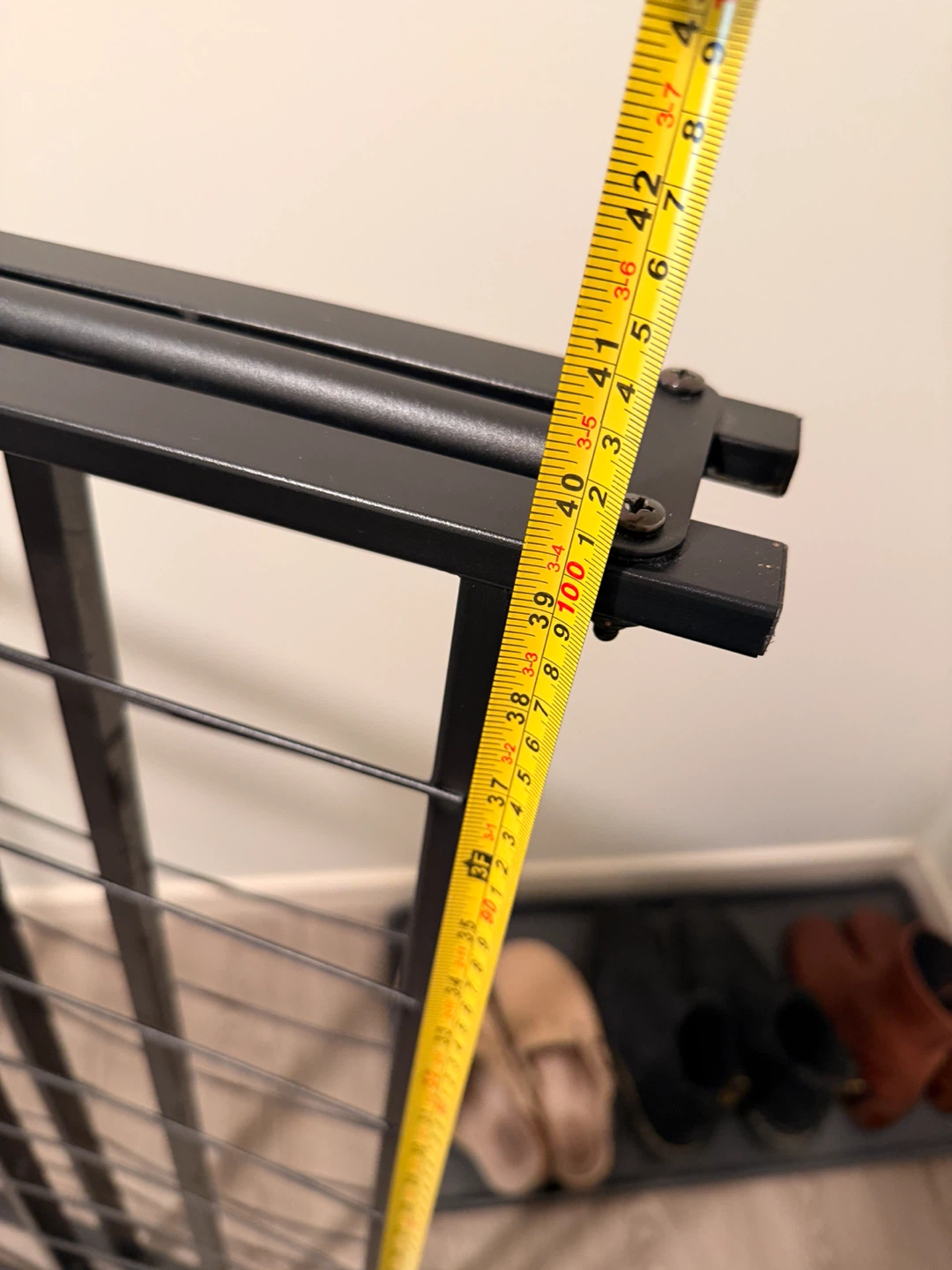 MOVING SALE- Twin Metal Bed Frame with IKEA Mattress - photo 2