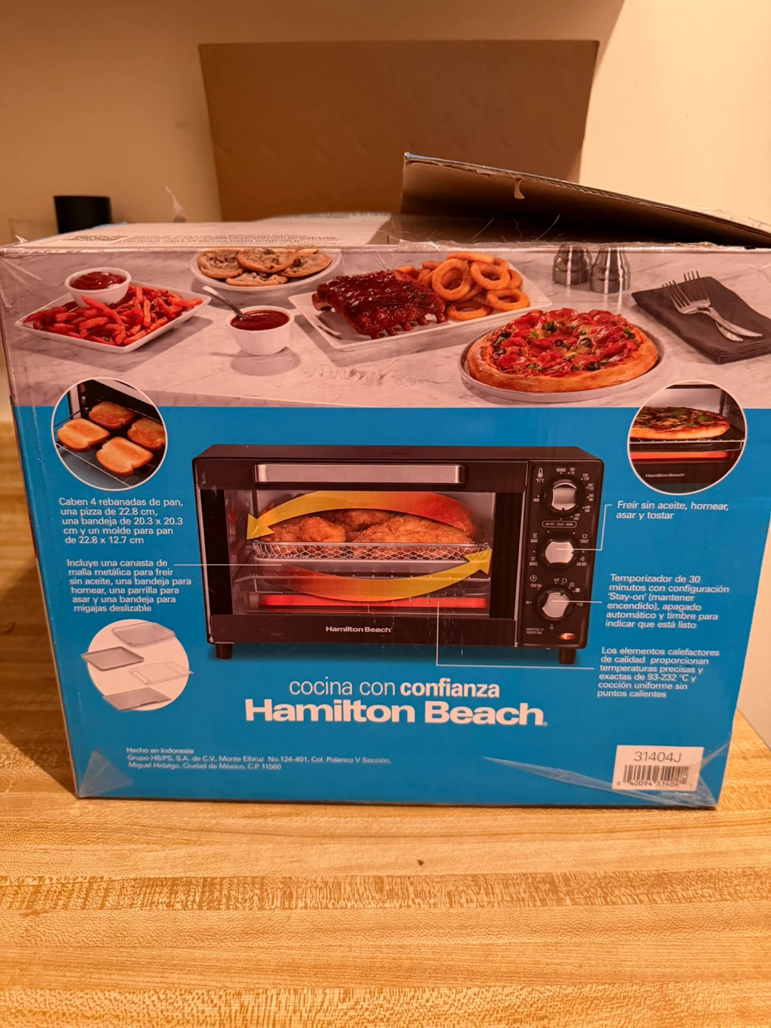 Hamilton Beach Sure-Crisp Air Fryer Toaster Oven - photo 2