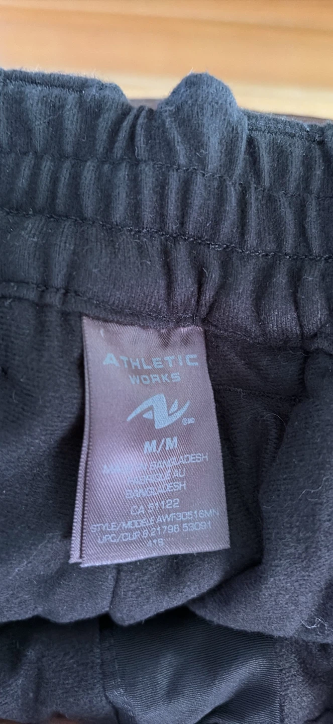 Athletic Works Black Pants (size M) - photo 2
