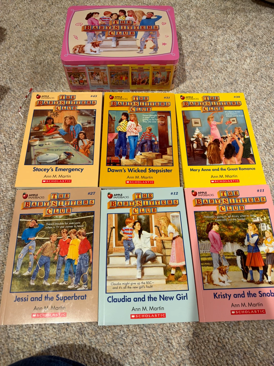 The Baby-Sitters Club 6-Book Collection in Tin