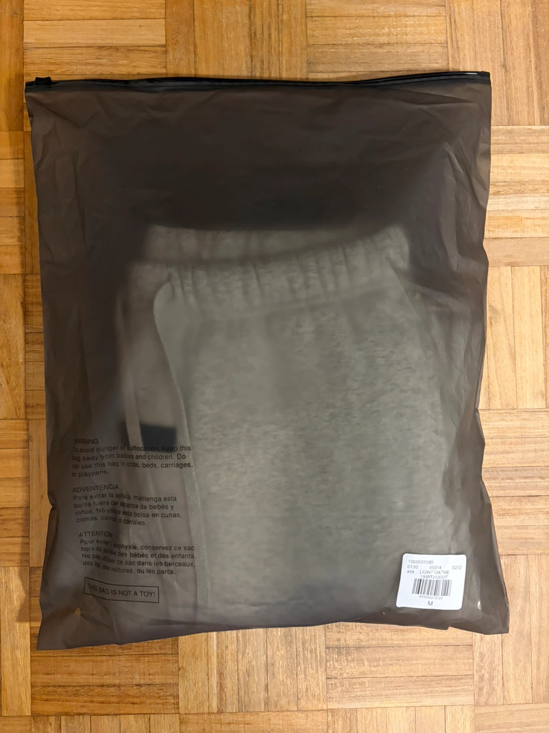 Light Oatmeal Essential Pants M - photo 2
