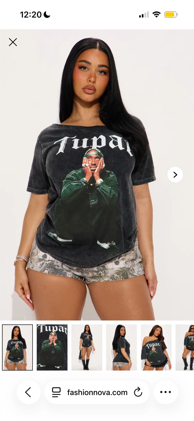 2Pac Graphic T-Shirt - photo 2
