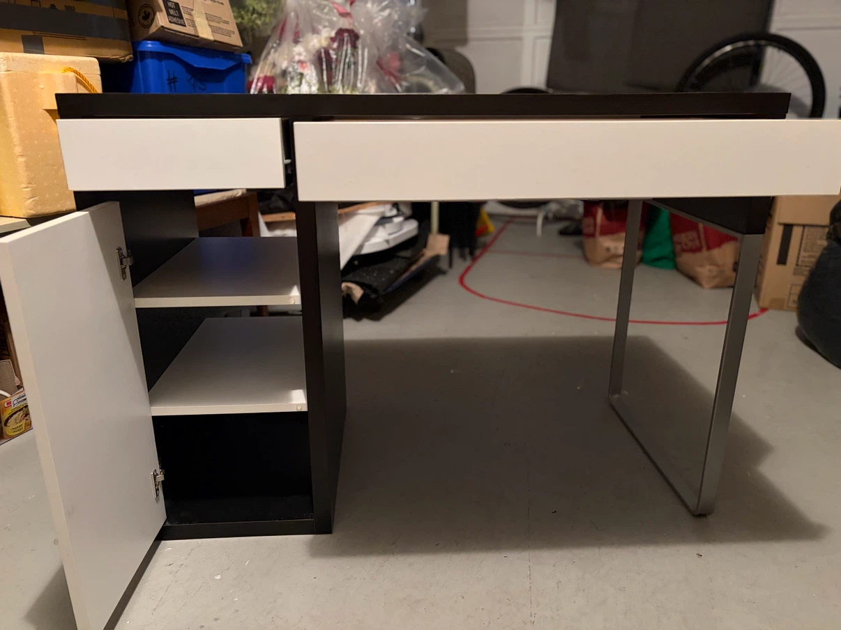 IKEA MICKE Desk Black-Brown - photo 3
