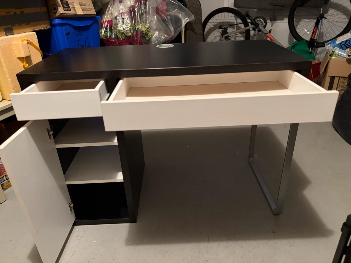 IKEA MICKE Desk Black-Brown - photo 5