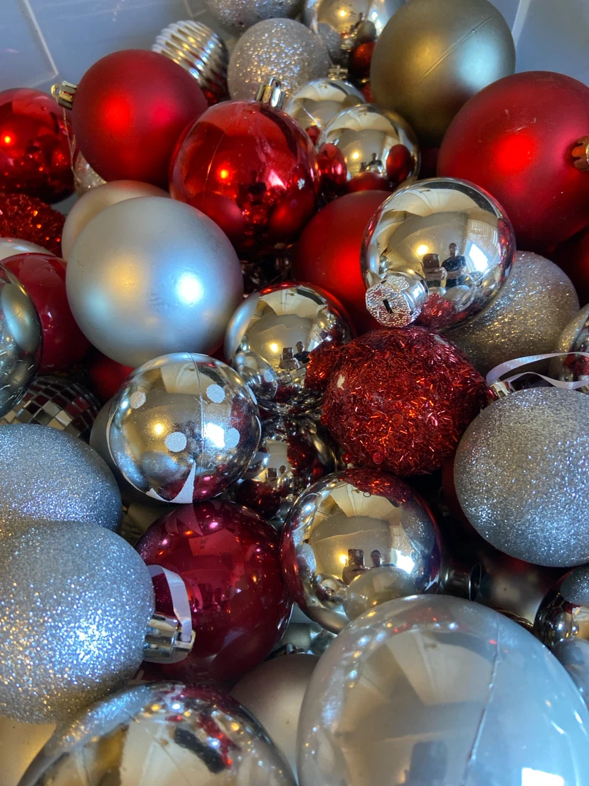 Assorted Christmas Baubles - photo 3