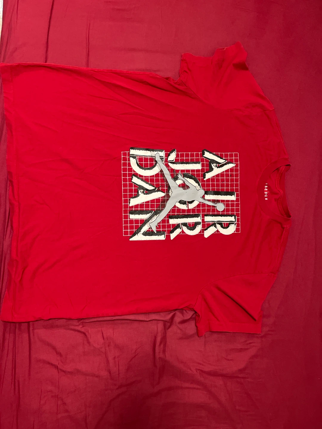 Jordan Red Graphic T-Shirt