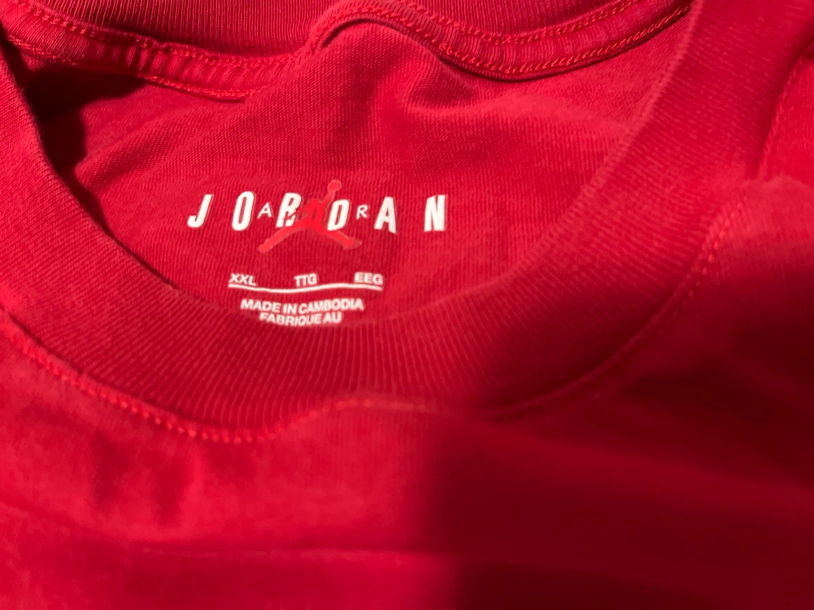 Jordan Red Graphic T-Shirt - photo 2