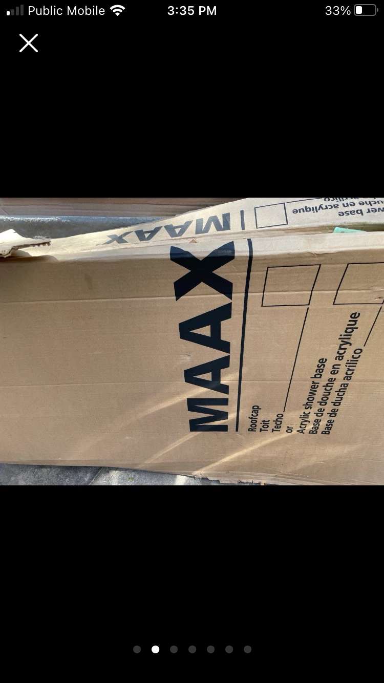 MAAX Acrylic Shower Base - photo 2
