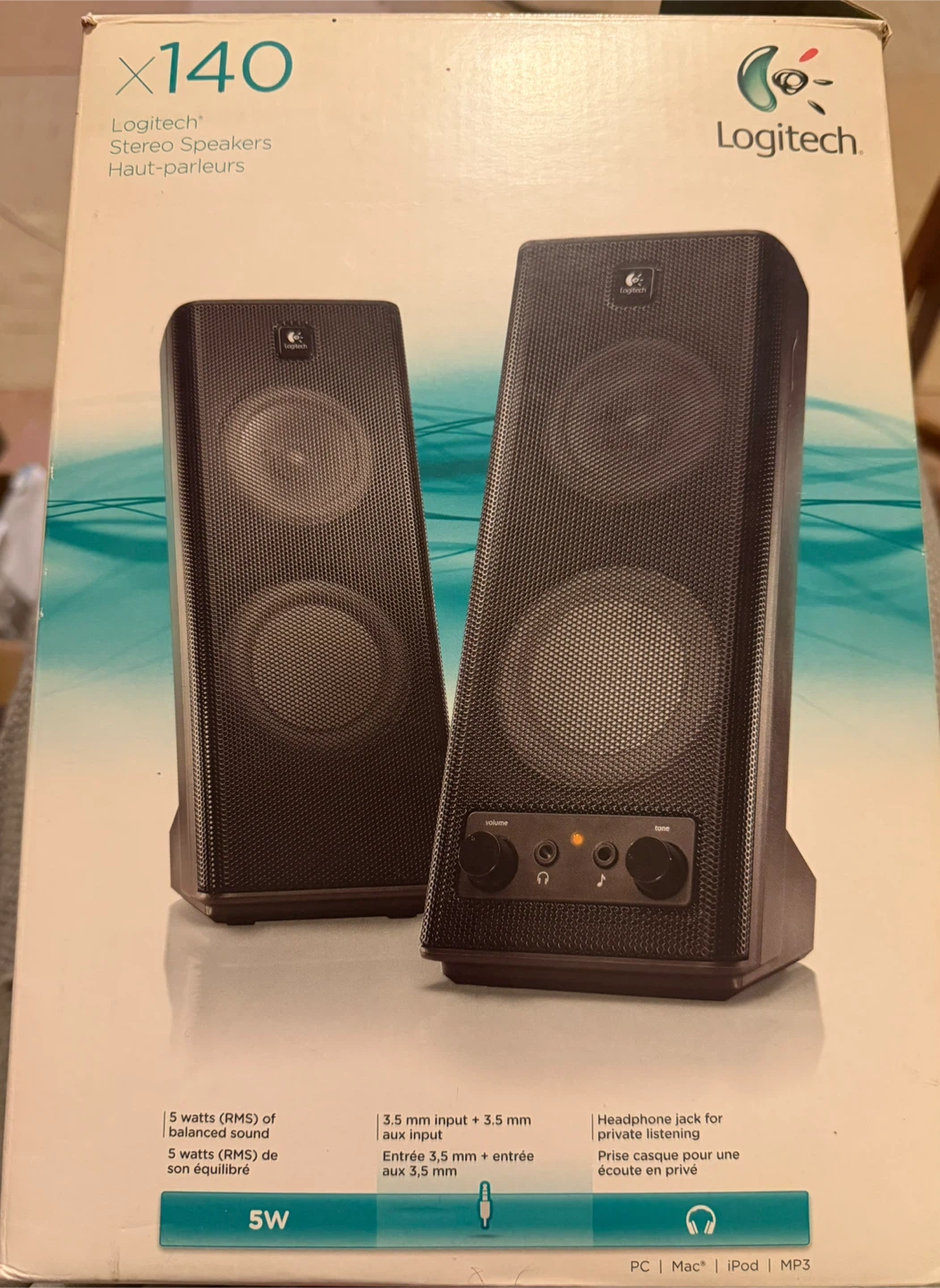 Logitech X-140 Stereo Speakers