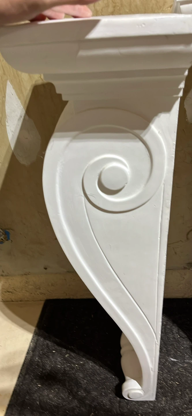 Set of Two Decorative Architectural Corbels