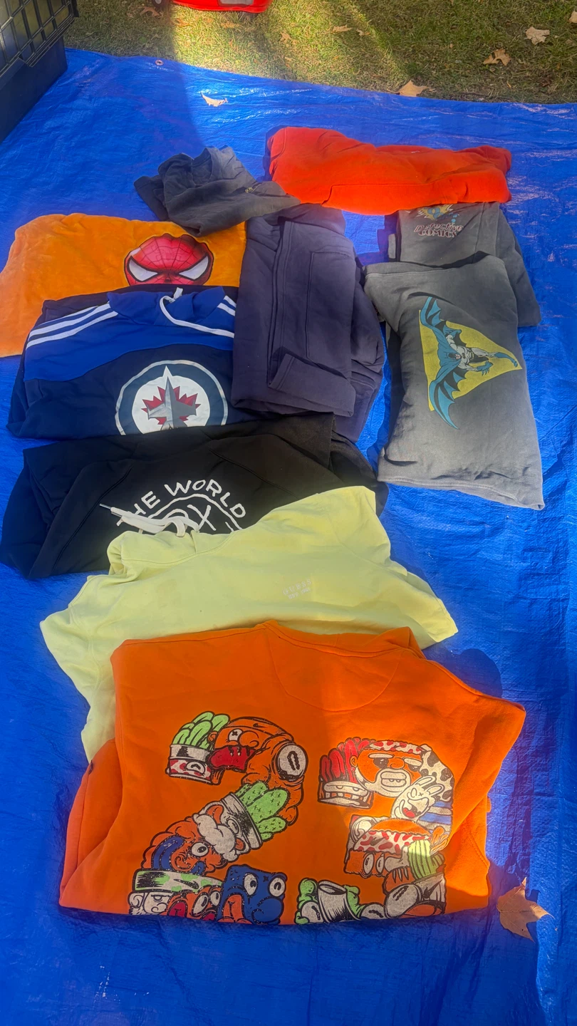 branded hoodies XL