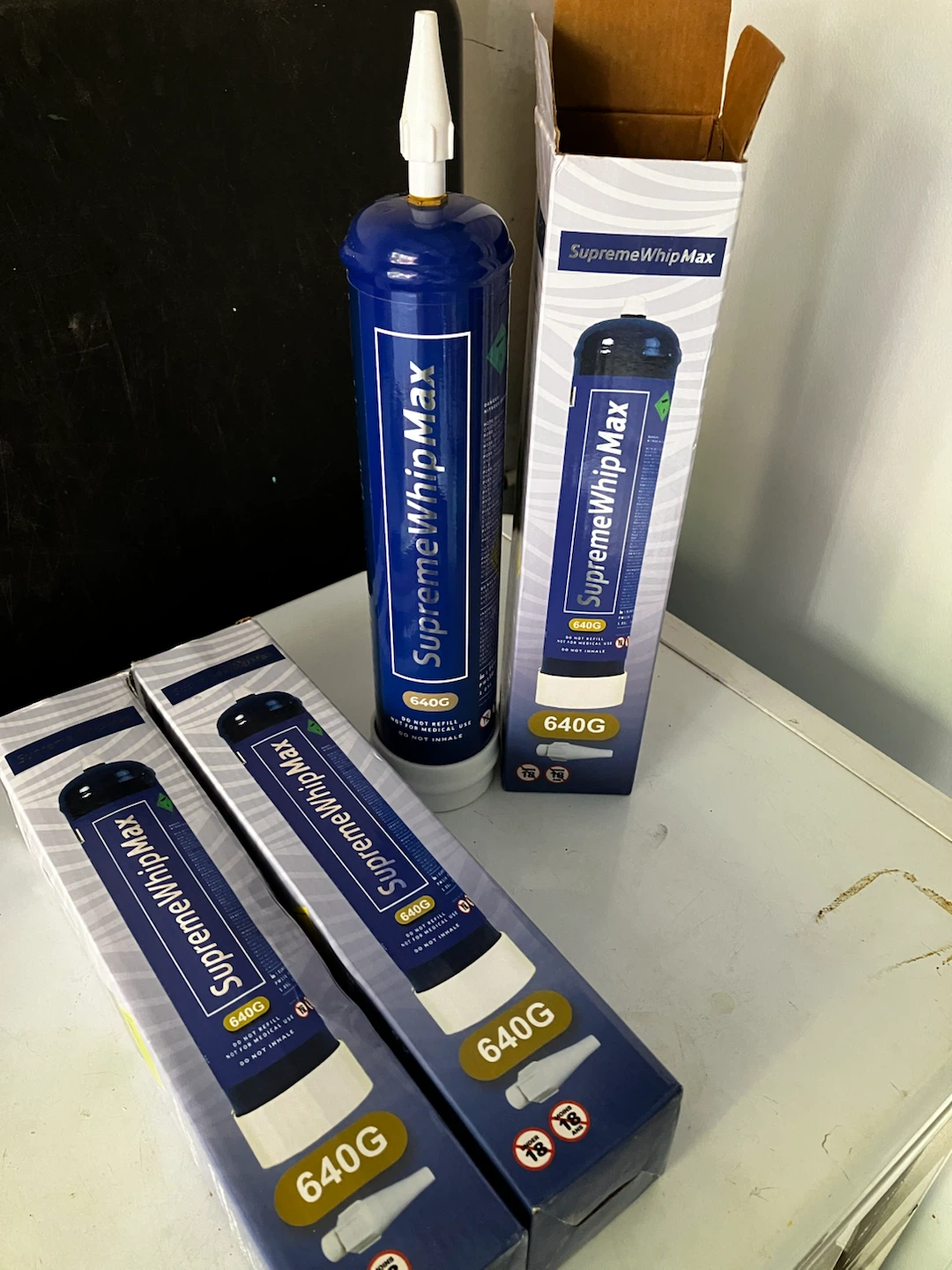 SupremeWhip Max 640G Nitrous Oxide Tanks - photo 2
