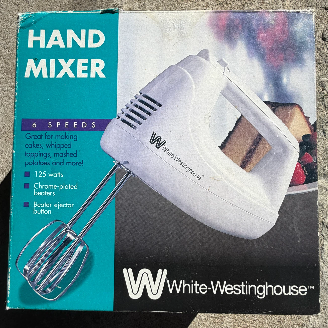White-Westinghouse 6-Speed Hand Mixer