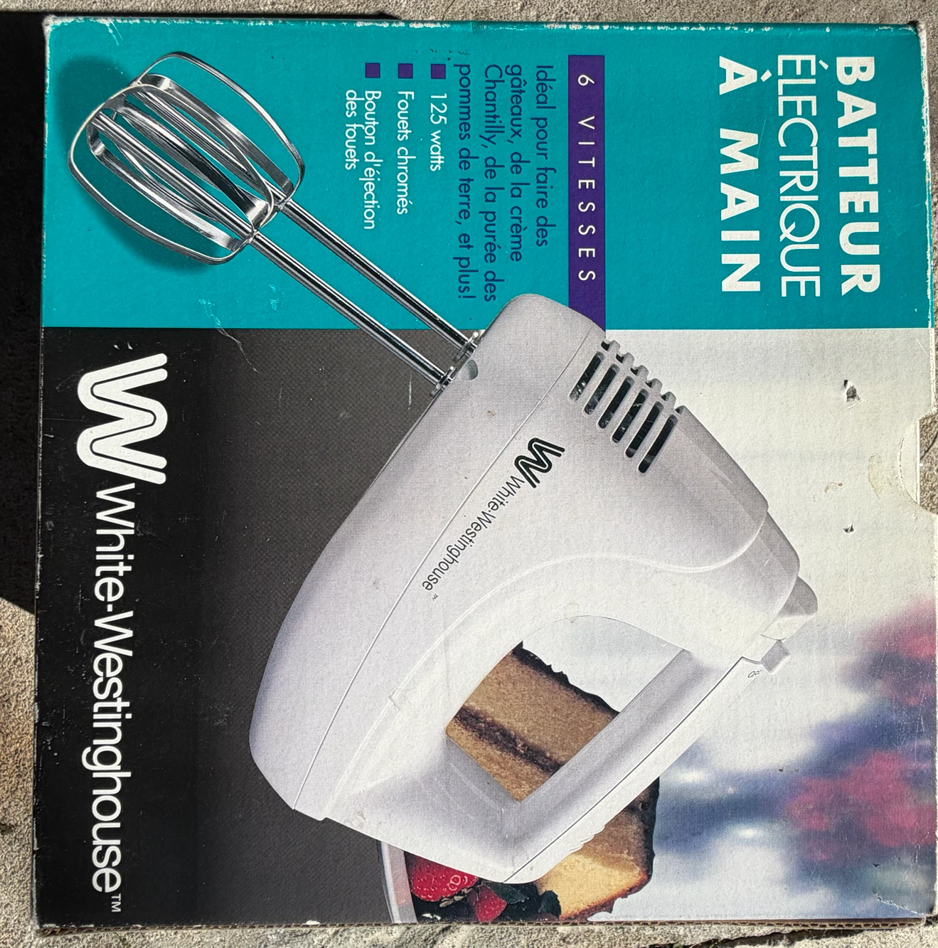 White-Westinghouse 6-Speed Hand Mixer - photo 3