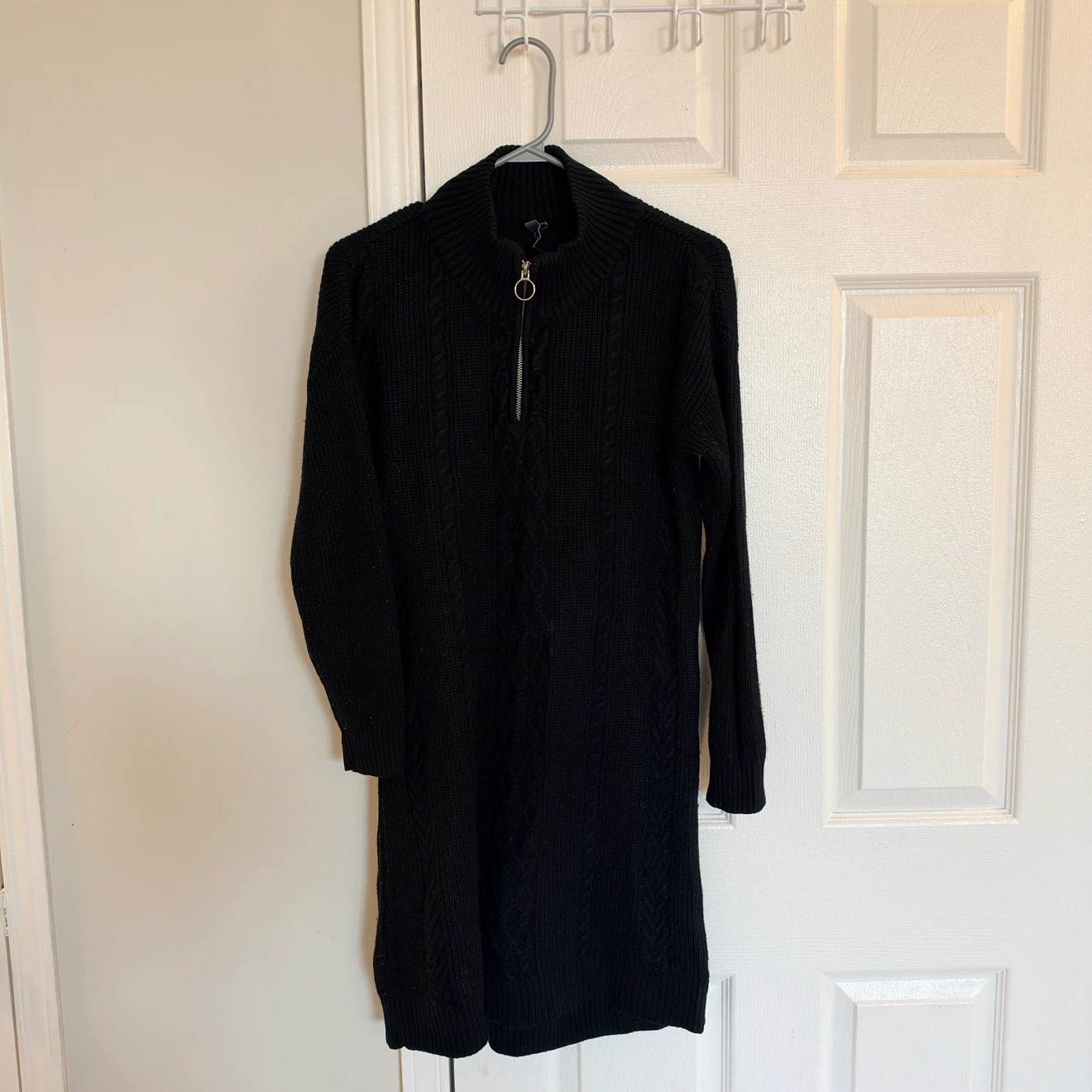 Women’s Black Sweater Dress - S