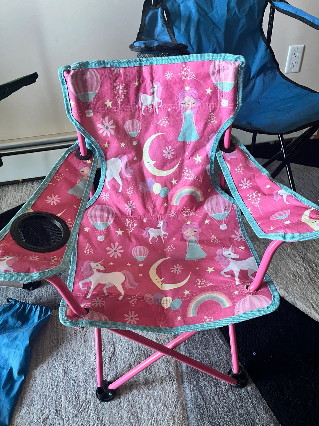 Outdoor Camping Chair Set with Umbrella - photo 5
