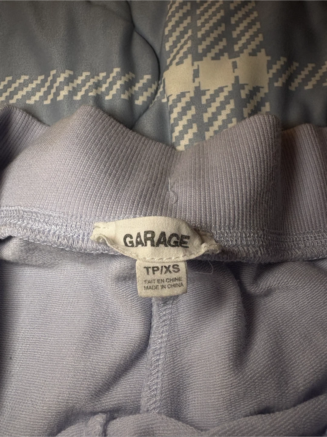 Blue Flirt Garage Stretch Terry Pants - photo 2