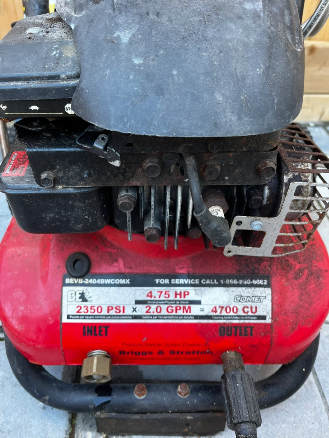 BE Power Washer 2350 PSI - photo 3