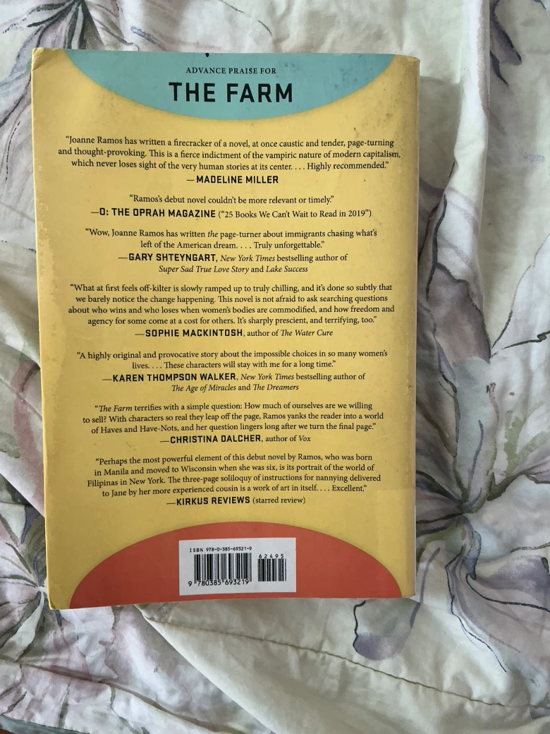 The Farm by Joanne Ramos (Novel) - photo 2