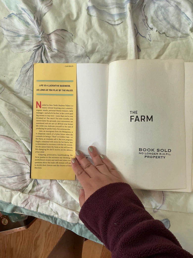 The Farm by Joanne Ramos (Novel) - photo 3