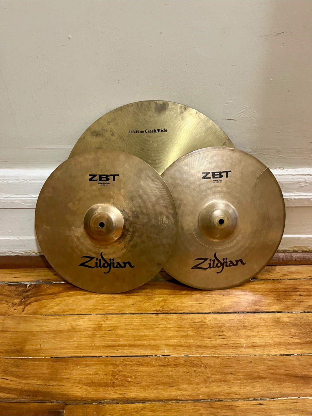 18" Crash Ride w/Free Hi-Hats
