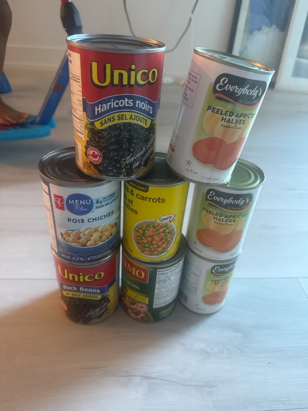 Assorted Canned Goods Set