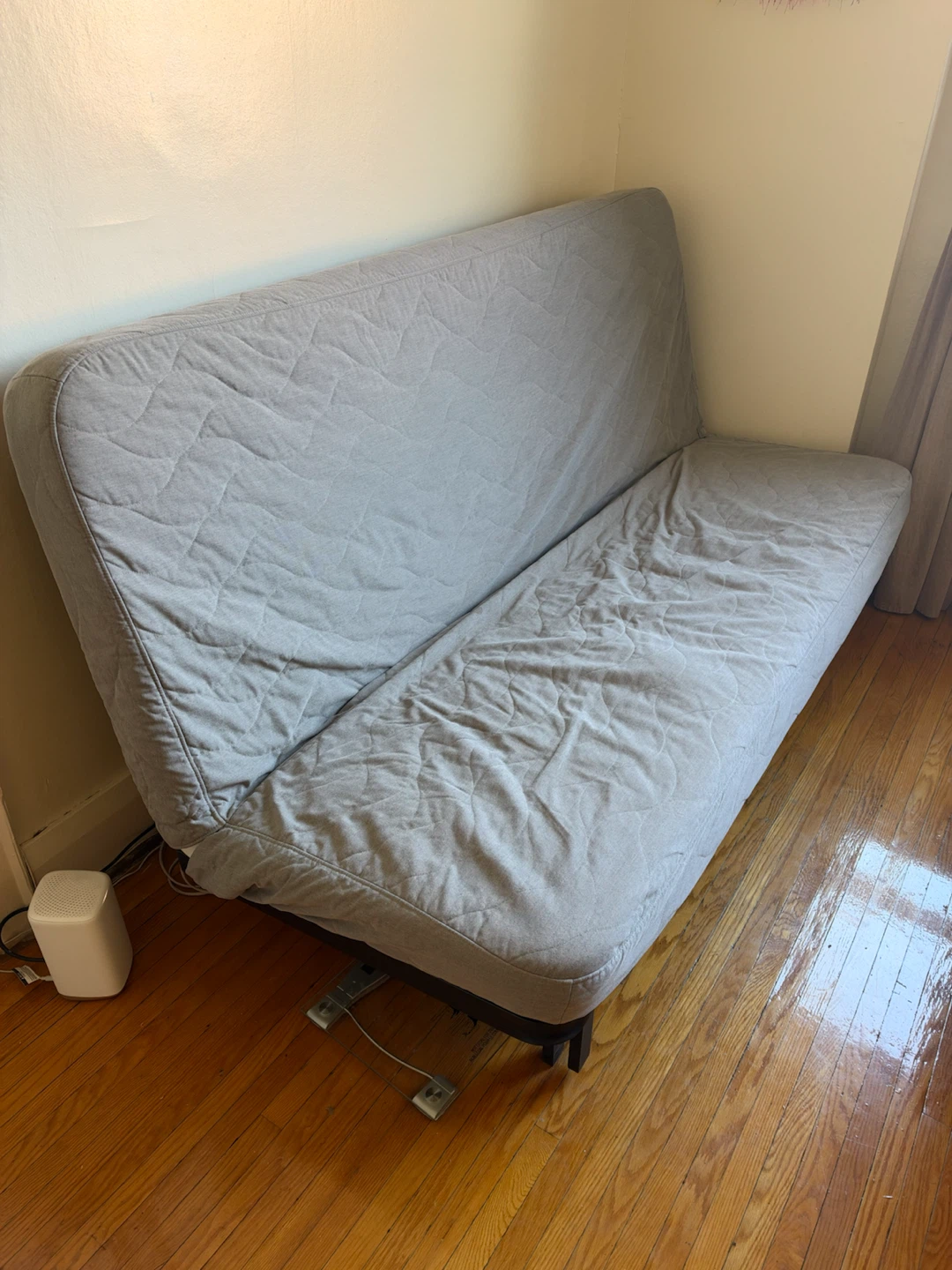 Grey Futon Sofa Bed