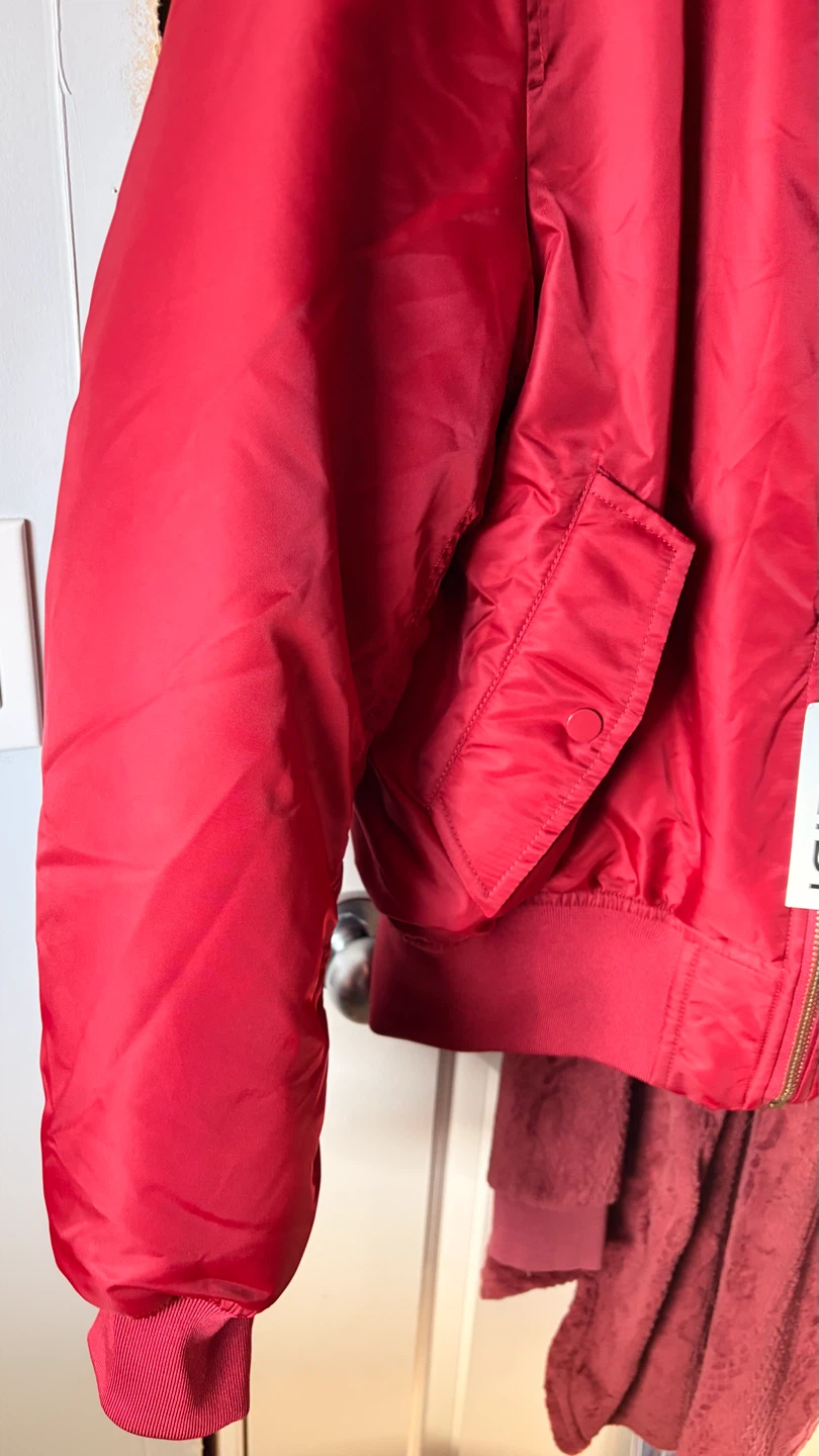 New Dfl fashion Red Bomber Jacket - photo 2