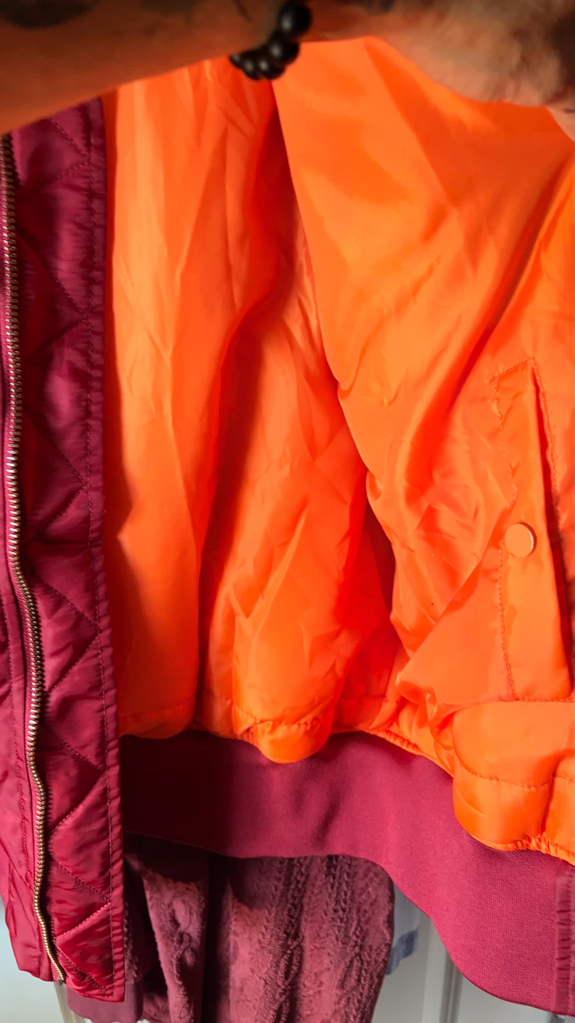 New Dfl fashion Red Bomber Jacket - photo 5