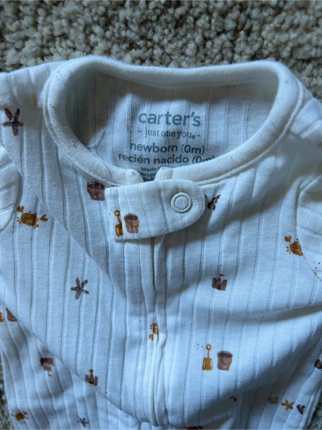 Carter's Just One You Newborn Sleeper - photo 3