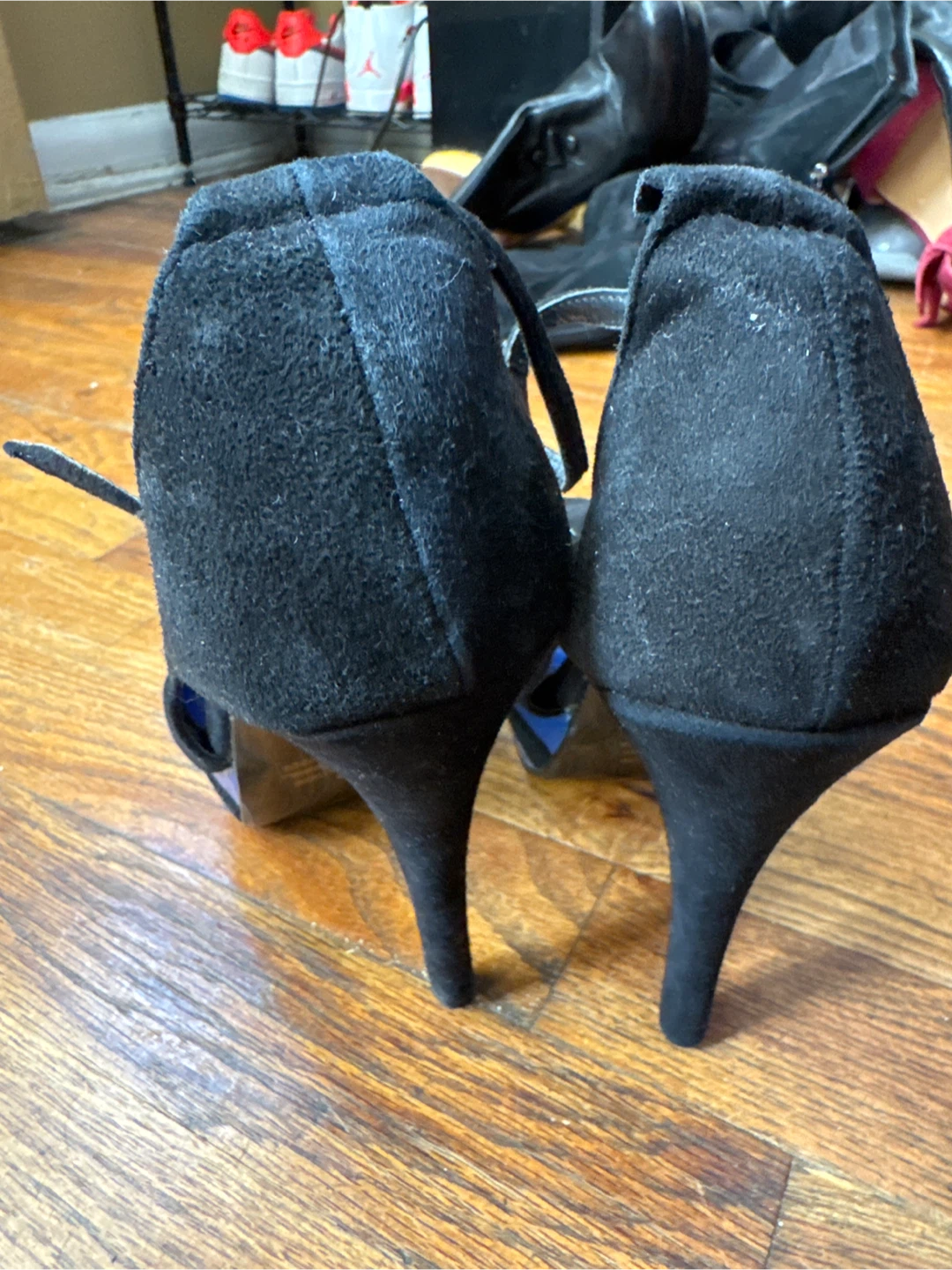 Size 8 Black Stiletto Heels - photo 2