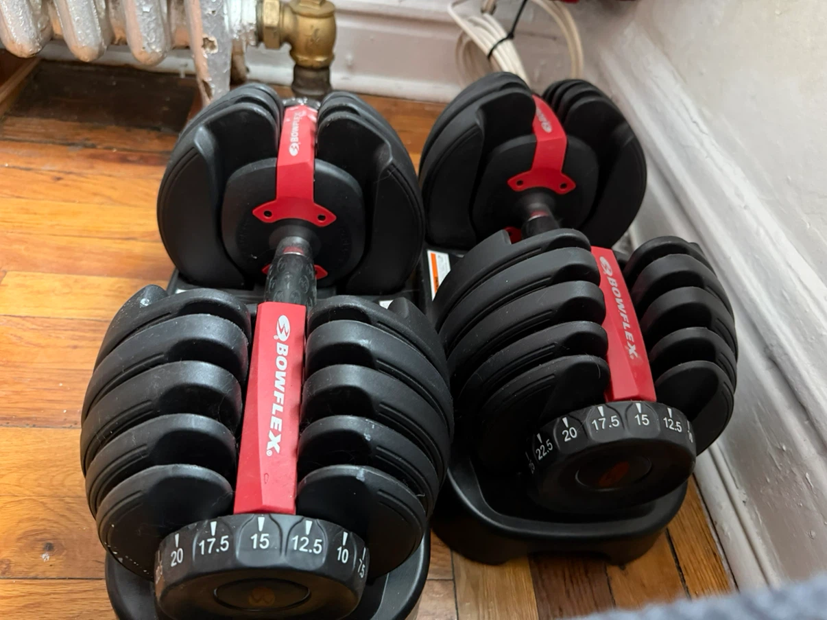 Bowflex SelectTech Adjustable 52.5lbs weight set - photo 2