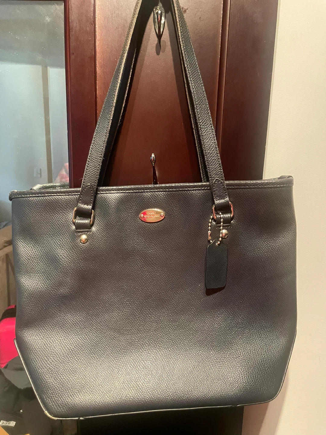 Coach Leather Tote Bag