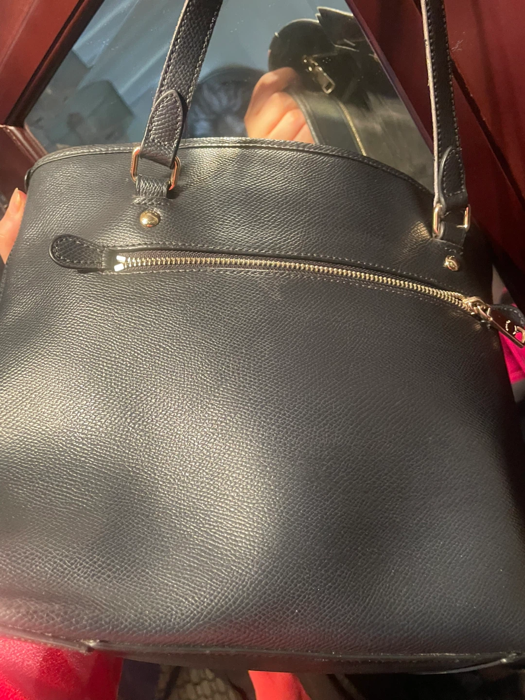 Coach Leather Tote Bag - photo 3