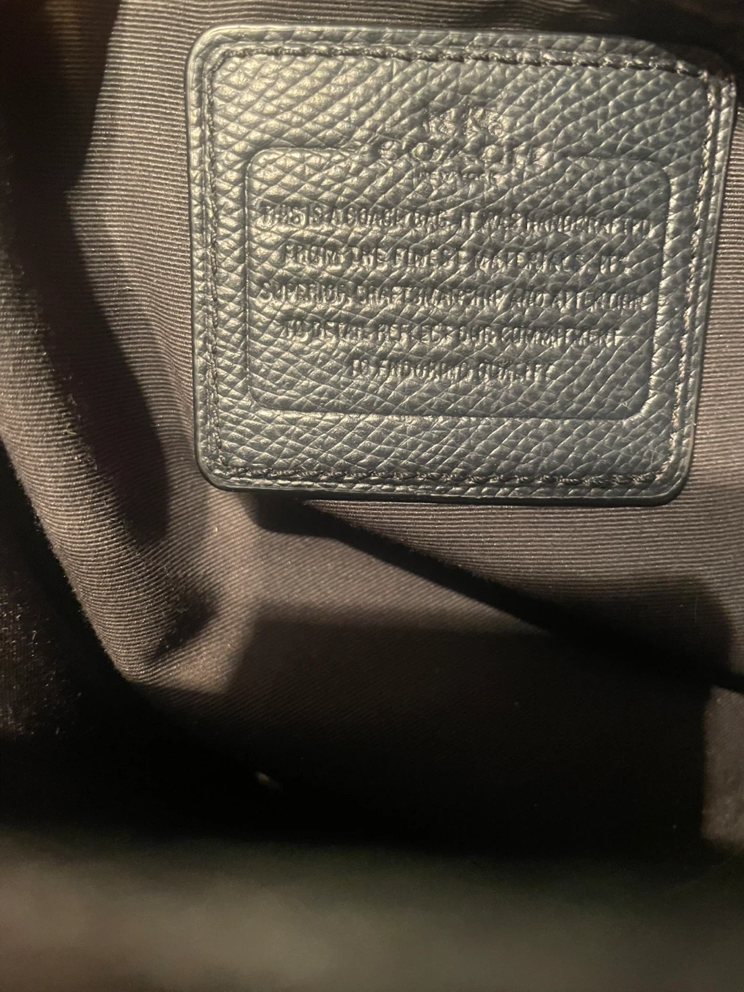 Coach Leather Tote Bag - photo 5