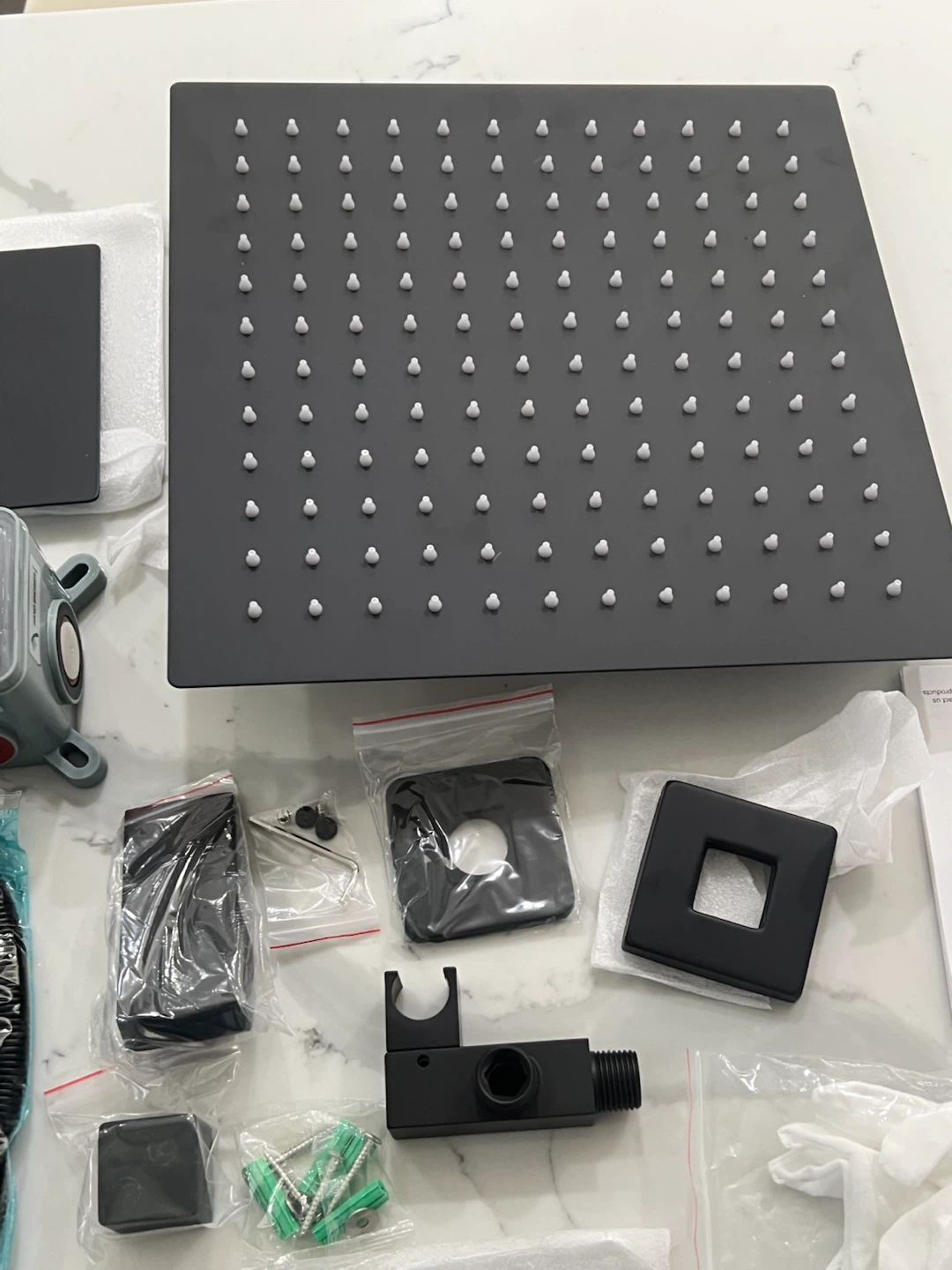 Matte Black Shower System Set - photo 2