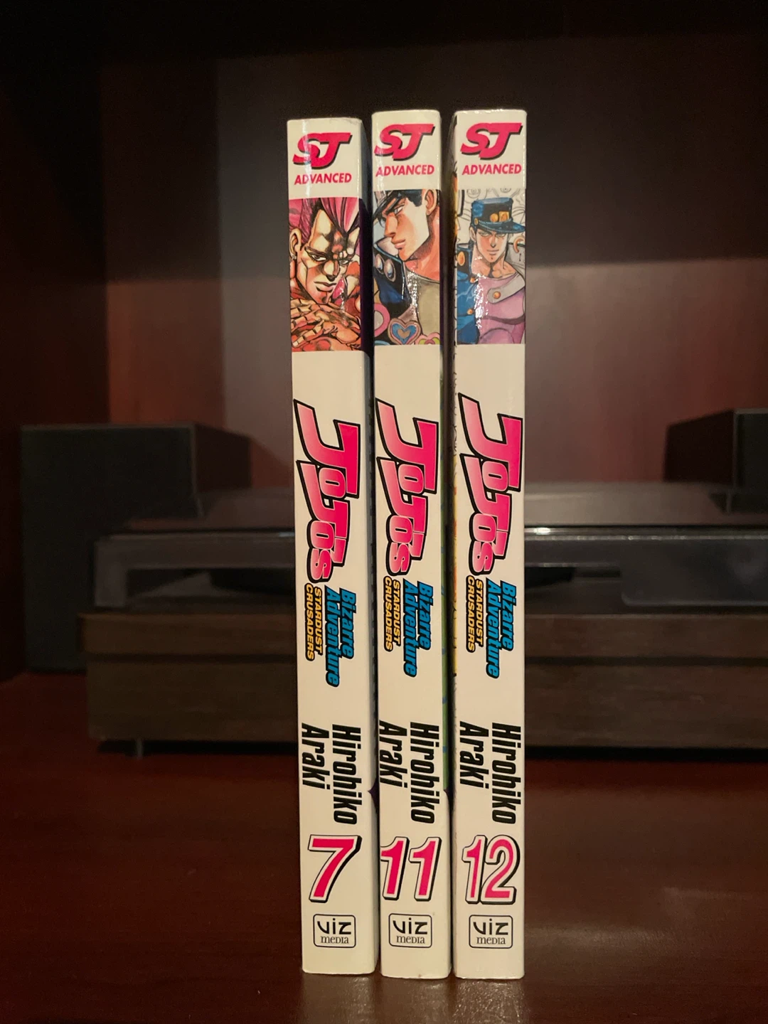 Stardust crusaders paperback volumes 7,11,and 12 - photo 2