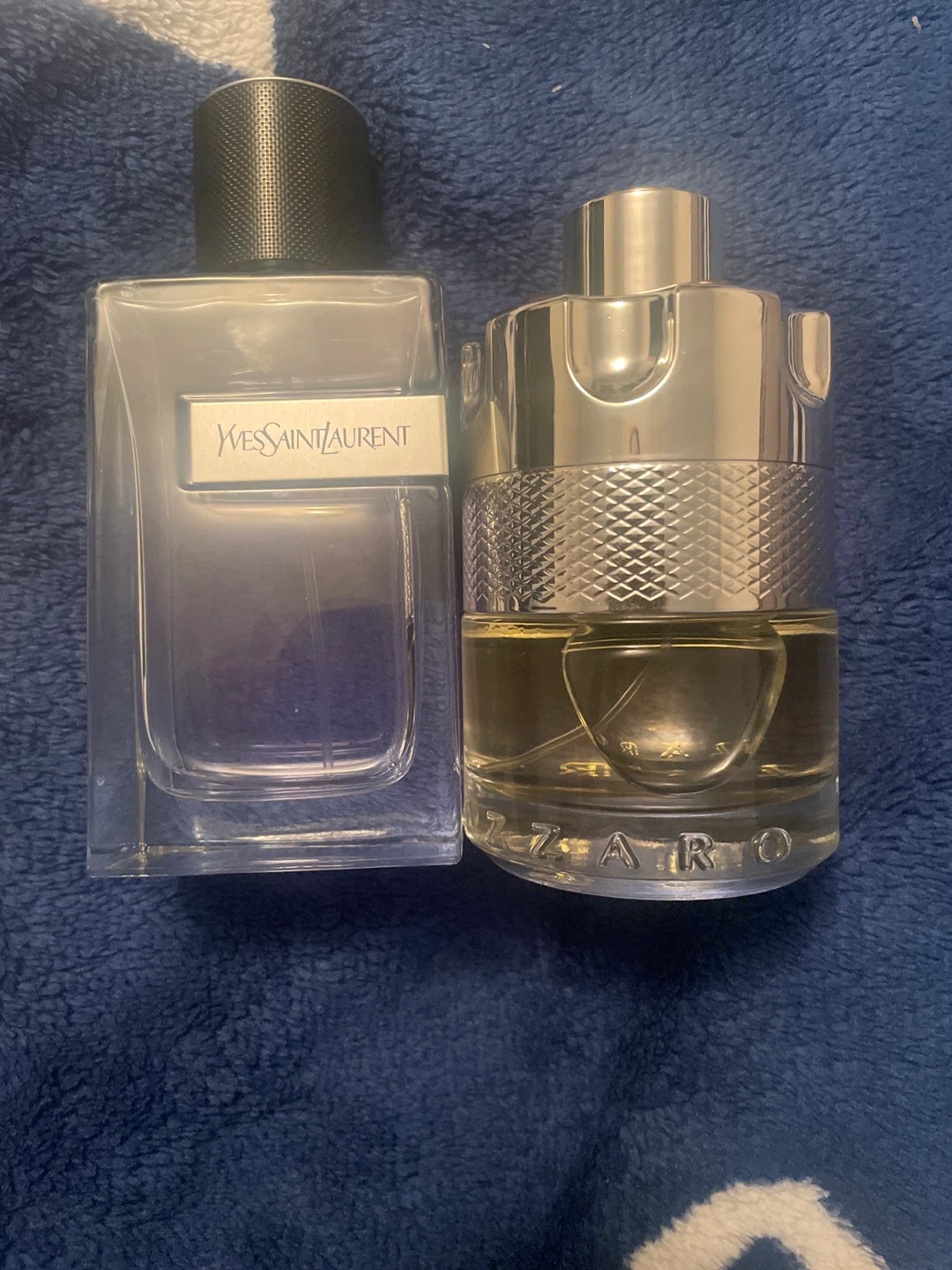 YSL Y edt and Azzaro wanted edt