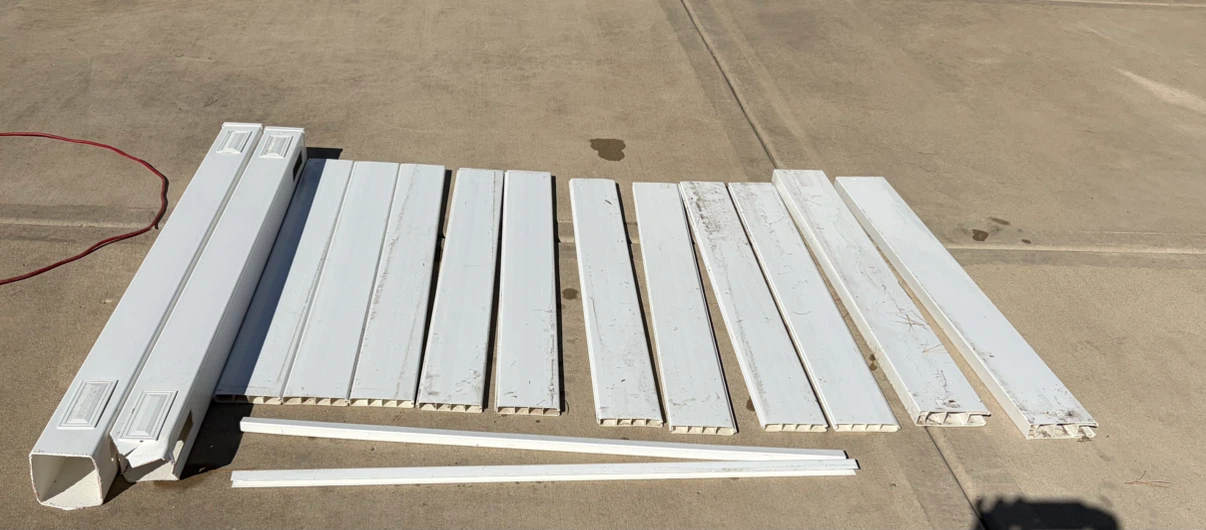 White Vinyl Privacy Fence