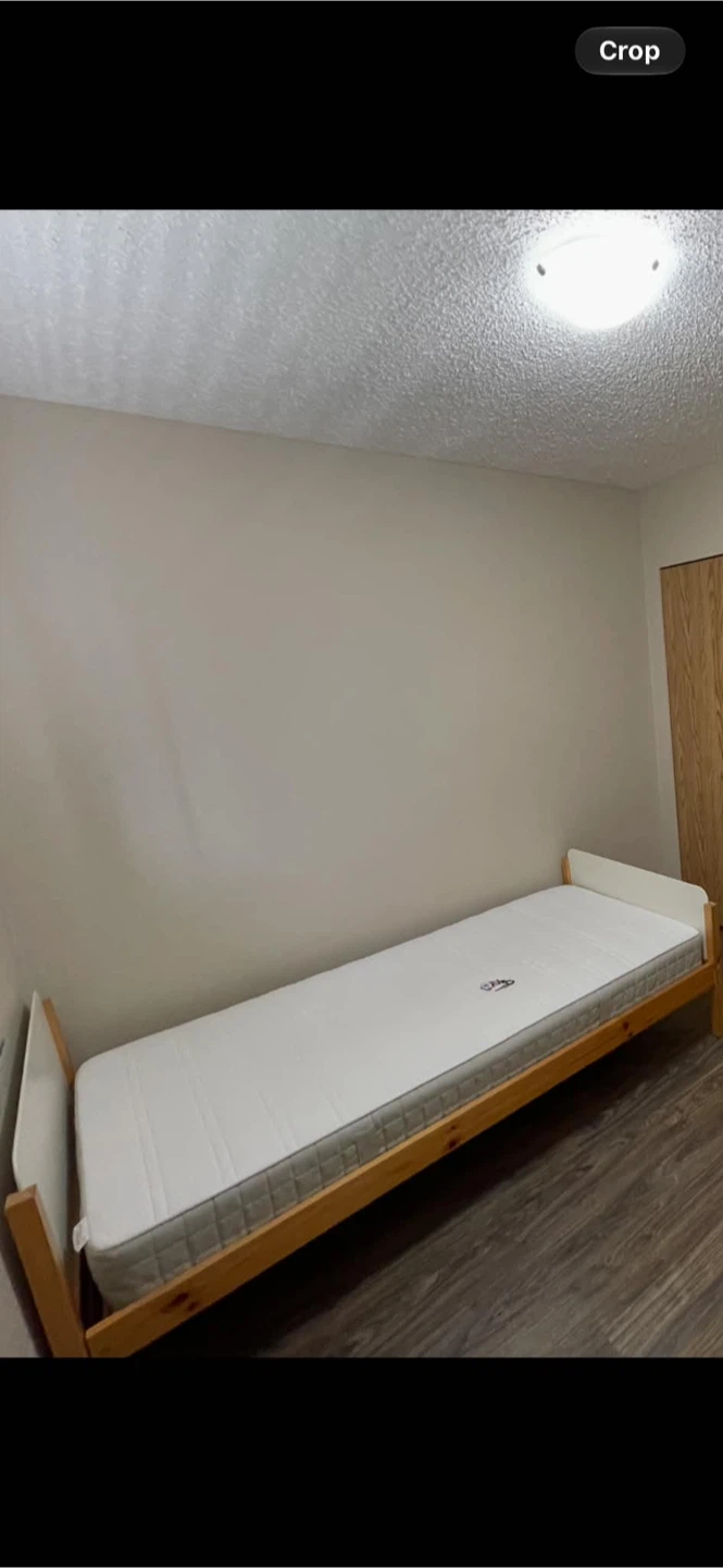 Single Bed Frame with Mattress - photo 2