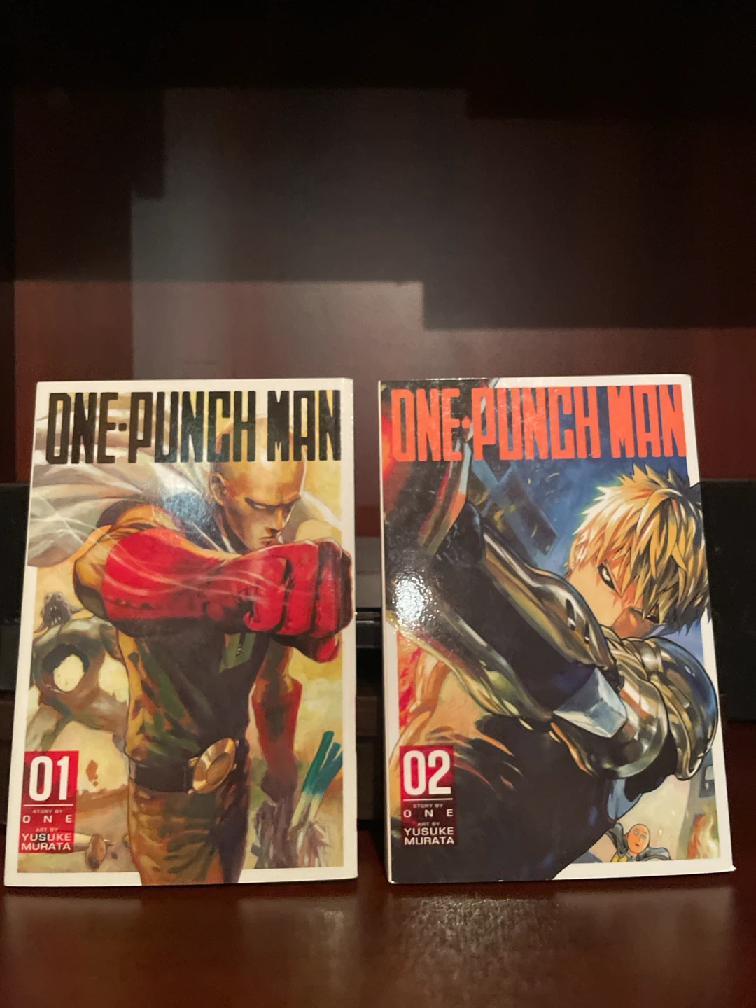 One-Punch Man Manga Volumes 1 and 2