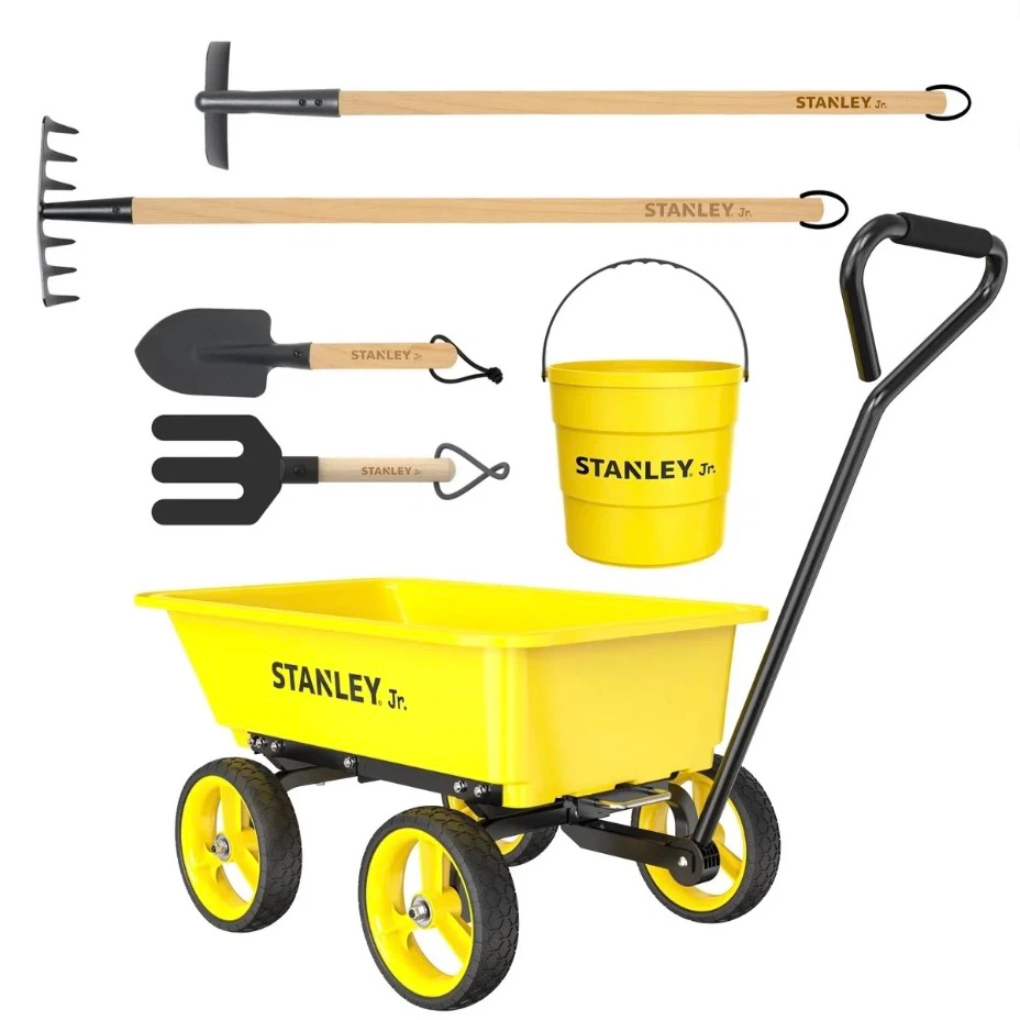 Stanley Jr Kids garden and wagon tool set