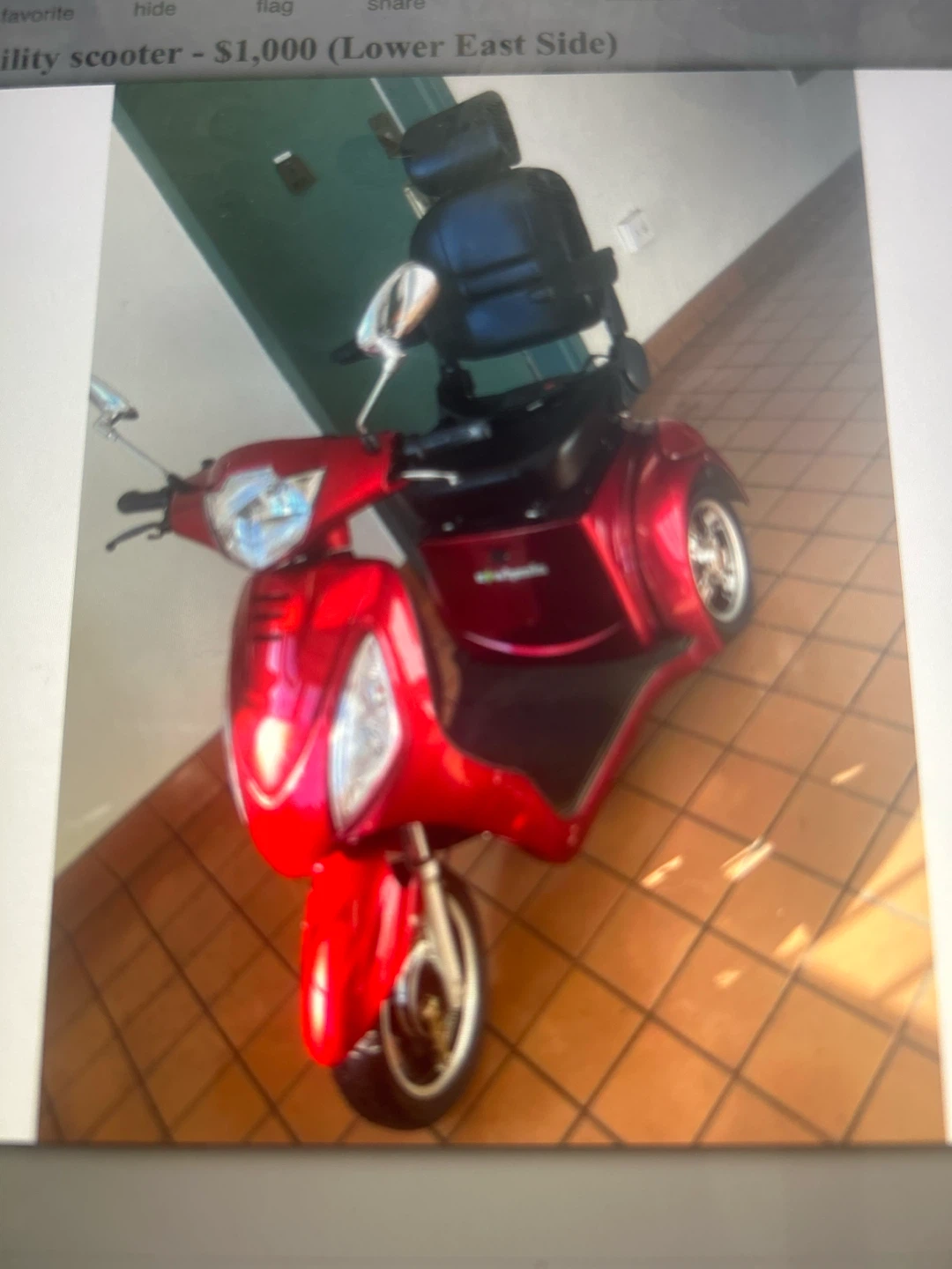EW 36 mobility scooter - photo 4
