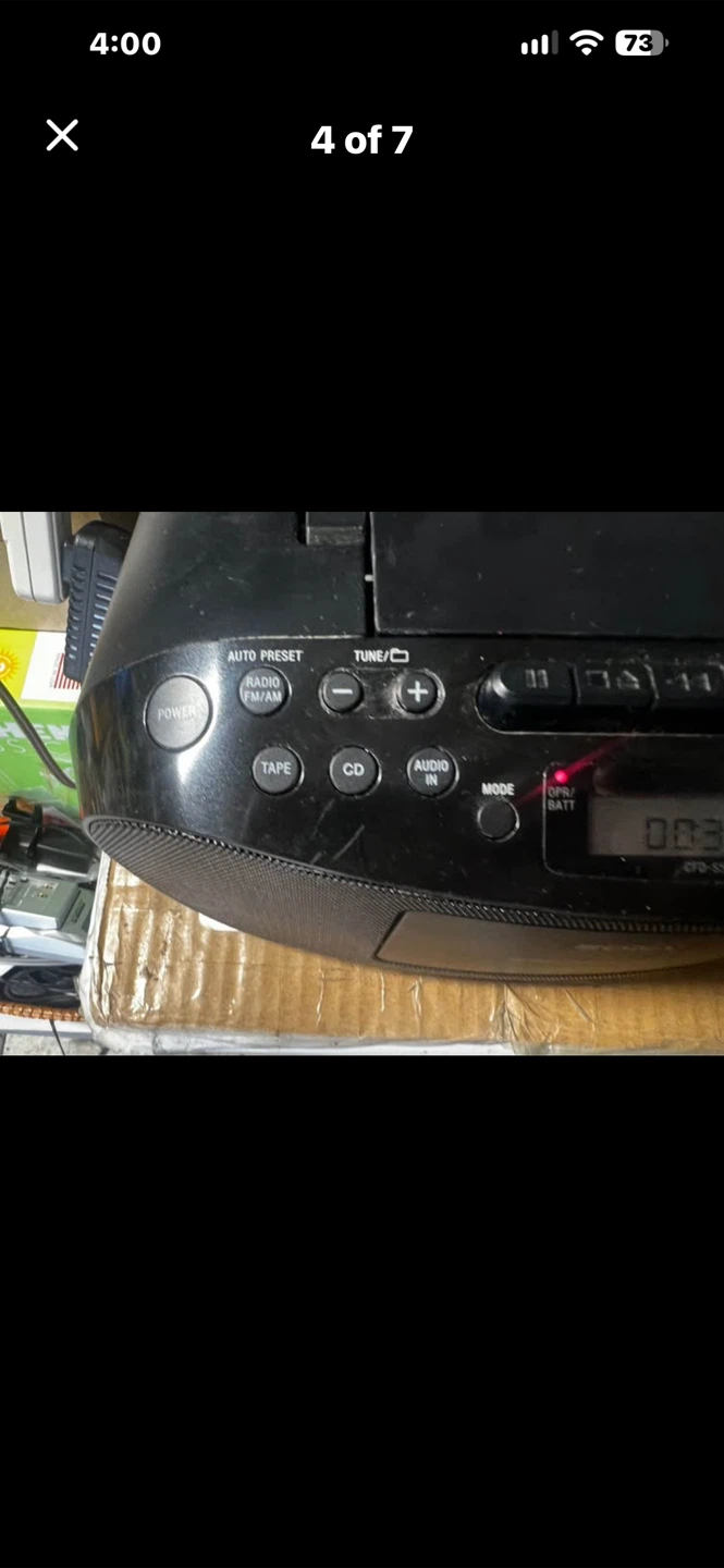 Sony CFD-S50 CD Radio Cassette-Corder - photo 2