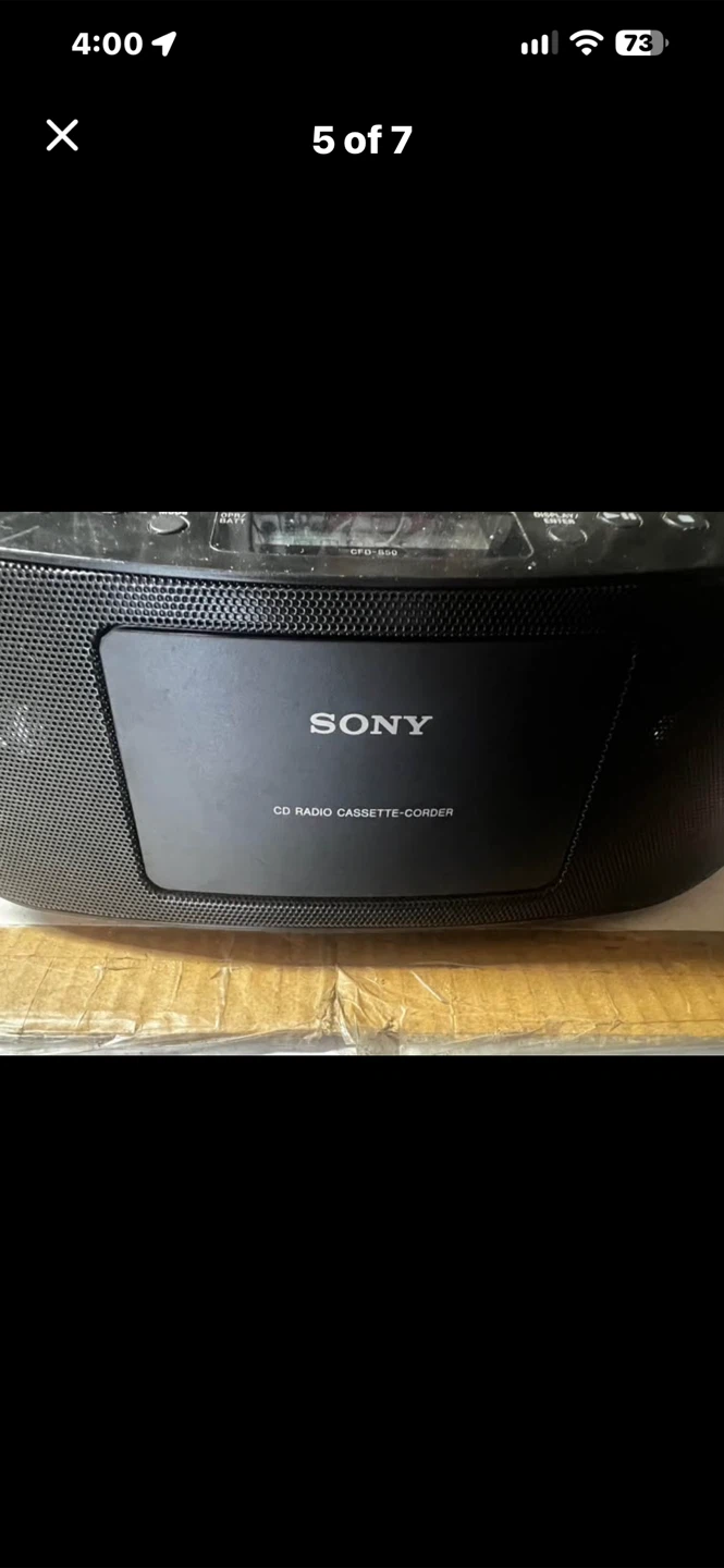 Sony CFD-S50 CD Radio Cassette-Corder - photo 3